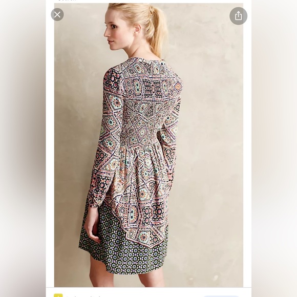 Tiled Amethyst Dress | Anthropologie - Picture 3 of 7